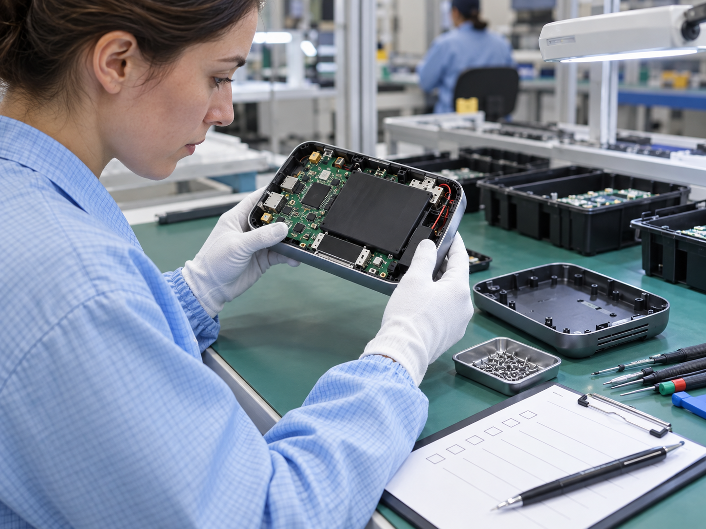 Electronics component and assembly quality inspection