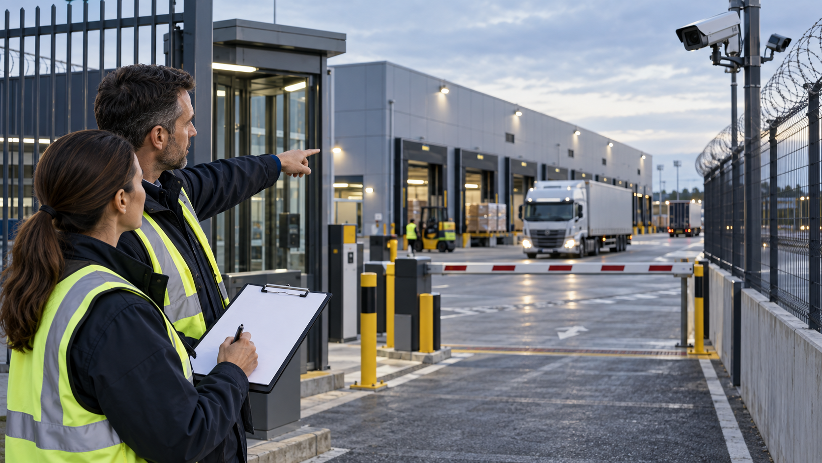 Comprehensive on-site supply chain security assessment