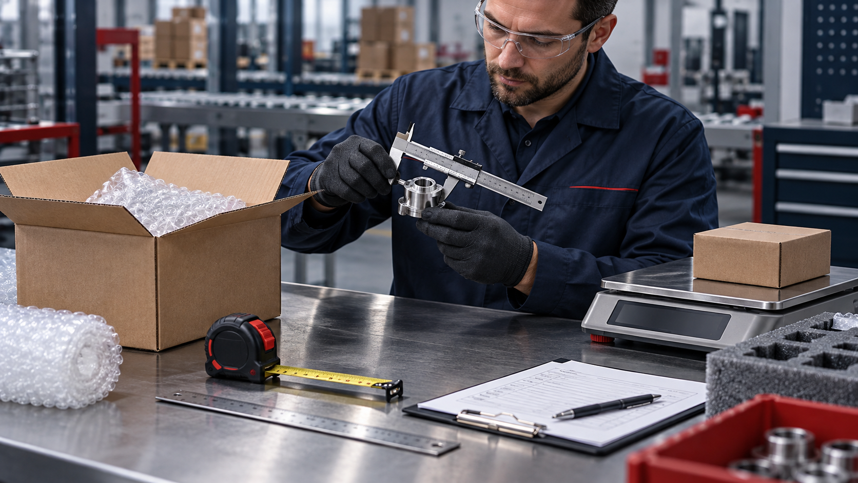 Industrial packaging and engineering measurement inspection