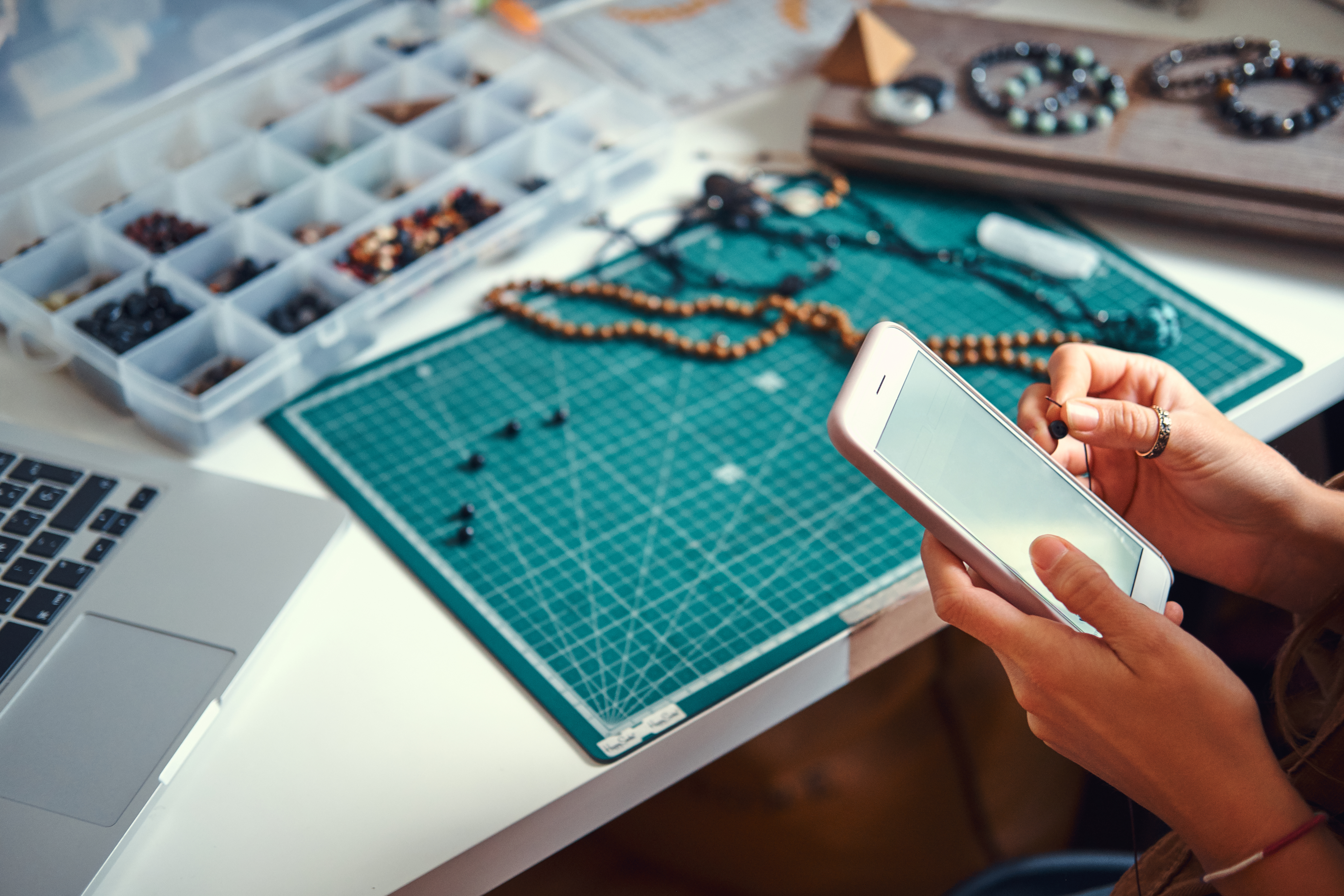 Mobile app usage in workflow